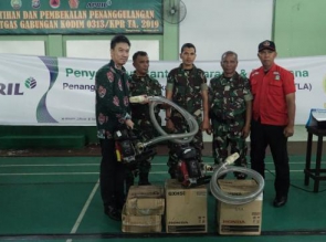 KODIM 0313/KPR BEKALI PRAJURIT DENGAN KEMAMPUAN PENCEGAHAN KARHUTLA 