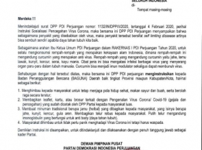 Dukung Upaya Pemerintah, H. Zukri Seluruh Kader PDI Perjuangan Gotong Royong Cegah Covid-19