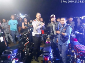 Satlantas Polres Kampar Terus Gelorakan Event Mellineal Road Safety Festival 2019 