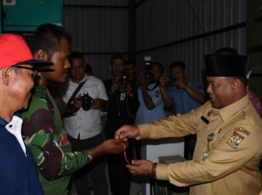 Penggunaan Vertical Dryer Padi petani diresmikan Pemkab Kampar