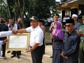 Pemda Kampar Gelar Apel Gabungan Lintas Instansi Untuk Penyambutan Piala Adipura