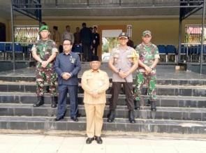 Sekda Kampar bersama Kapolres dan Dandim Pimpin Apel Konsolidasi Ops Ketupat MT 2019