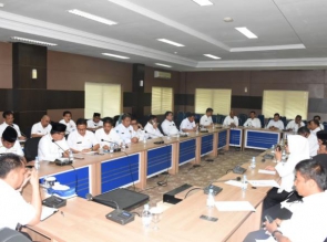 Masuki Tahun 2019, Plt. Bupati Kampar Ajak Tingkatkan Etos dan disiplin Kerja.