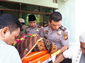 Polresta Pekanbaru Ucapkan Duka tas Meninggalnya Orang Tua Dari Luzi Diaman