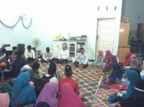 Calon Gubri LE - Hardianto di Doakan Seratusan Penghafal Al-Quran di Bengkalis