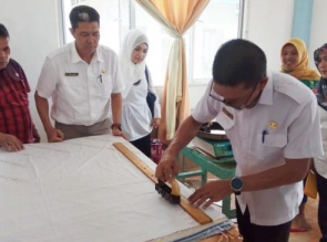 Rumah Batik Muara Takus Mulai Dilirik Konsumen