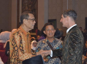 Promosikan Wisata Kampar Ke mancanegara,  Bupati Hadiri Grand Lounching Travlr.
