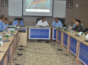 Rapat bersama BPCB Bupati Minta Prioritas Pengembangan 6 Destinasi Wisata Di Kampar 