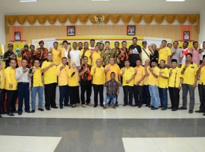 Yopie Arianto Siap Menangkan Andi Rachman - Suyatno di Inhu, Golkar Kiat Tumbuh Solid