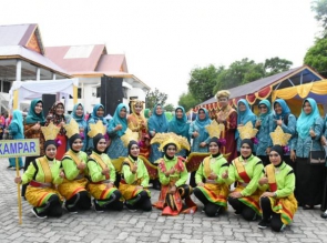 Ikuti Jambore PKK Provinsi, Nuraini Minta PKK Kampar Dapat Berikan Prestasi