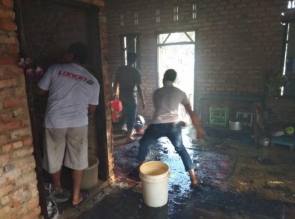 Seorang Balita Tewas Terbakar