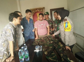 Kapolsek Siak Hulu Jelaskan Postingan FB tentang Seorang Warga Cina Berseragam Mirip Militer