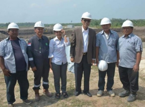 Bupati Kampar : Semoga Kampar Lebih Maju Dengan dibangunnya SPN.