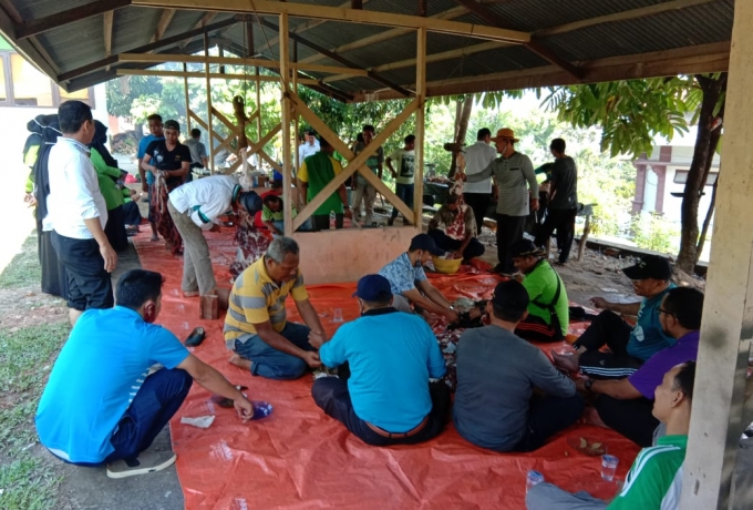Hari Raya Idul Adha Tahun Ini, Kemenag Kampar Berqurban 2 ekor Kerbau