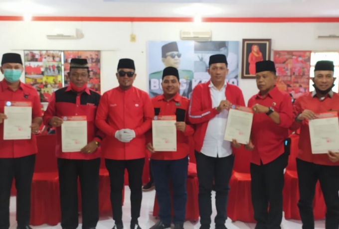 Sah, PDI Perjuangan Umumkan 6 Pasangan Calon Untuk Pilkada Serentak Provinsi Riau