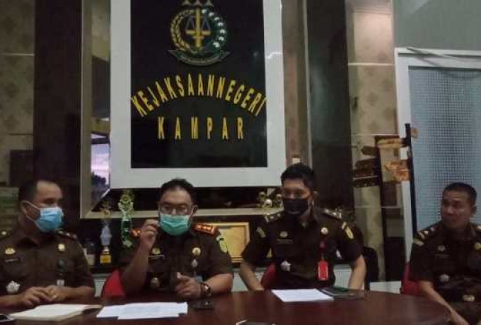 Kejari Kampar Berhasil Pulihkan Keuangan Negara Dana Desa Sebesar 354 Juta Lebih Selama Tahun 2020