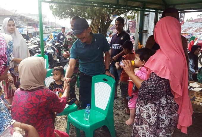 Anggota Fraksi PPP Dengarkan Keluhan Pedangan Korban Kebakaran