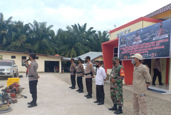 Tim Gabungan Laksanakan Apel Siaga Karlahut