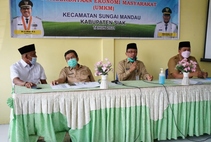 Akselerasi Penguatan Ekonomi Warga, Pemkab Siak Akan Bantu Modal Usaha Bagi Keluarga Prasejahtera