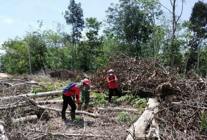 Patroli dan Sosialisasi karlahut Menjadi Prioritas Utama Bagi Babinsa Koramil 15/KK