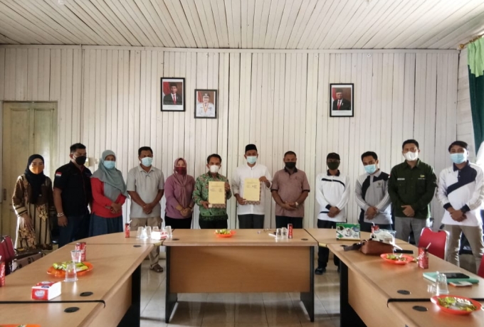 Jalin Kerja Sama Bidang Sosial BAZNAS Siak Dan Dinas Sosial Tandatangani MOU Kesepahaman