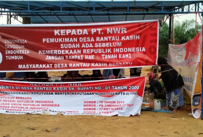 Sepuluh Butir Tuntutan KNPI Kampar Terkait Kasus Komplik Lahan Rantau Kasih dengan PT. NWR