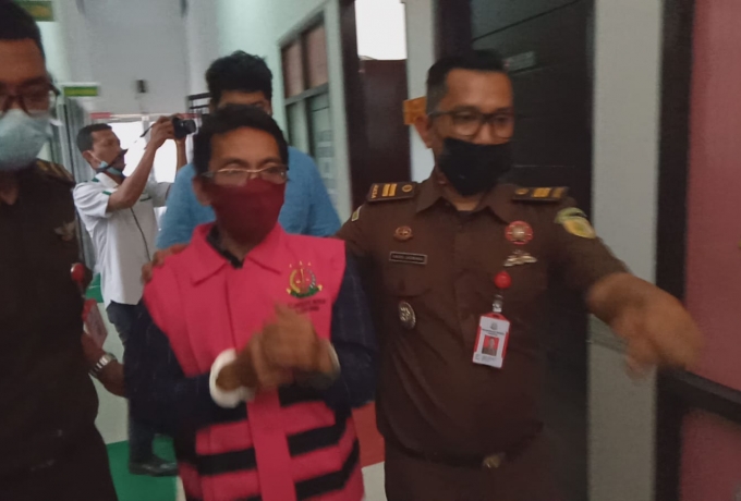 Dugaan Korupsi Dana Desa 496 Juta, Kejari Kampar Tahan Mantan Kades Koto Perambahan