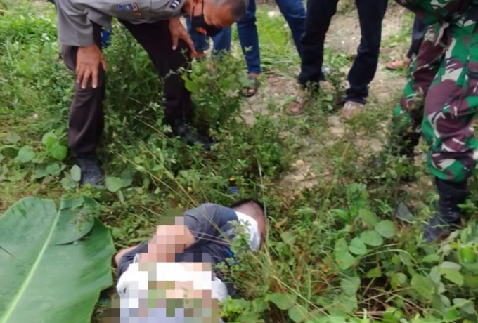Kaki dan Tangan Terikat Diduga Dibunuh, Mayat Pria Tanpa Identitas Ditemukan Dipinggir Jalan Dibangk
