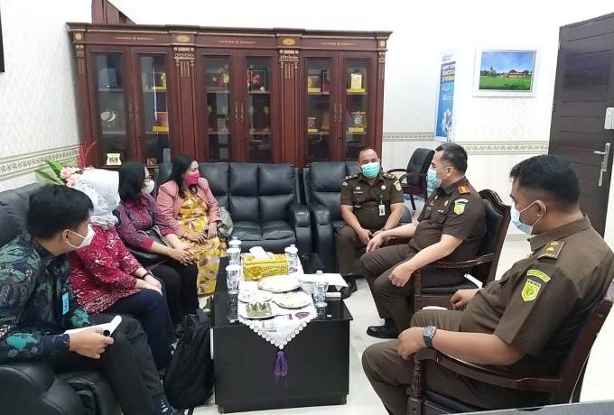 Bahas Rencana Evaluasi UU ITE, DPR RI Berkunjung Ke Kejari Kampar