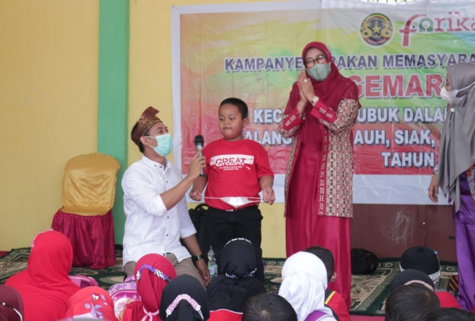 Begini Cara Rasidah Untuk Menurunkan Angka Stunting Di Siak