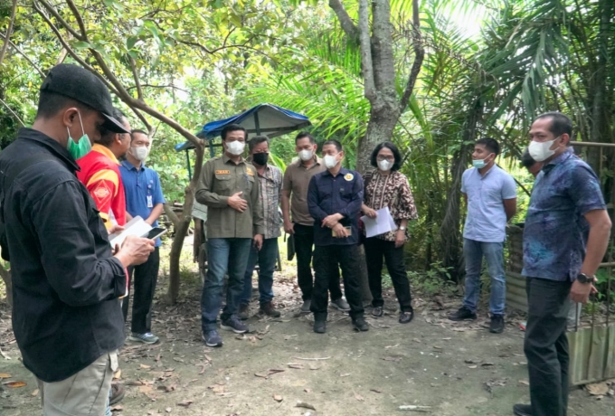 Percepat Kemajuan Insfrasruktur Pemkab Kampar Dampingi Tim Pusat Tinjau Trase Jalan Tol Pekanbaru - 