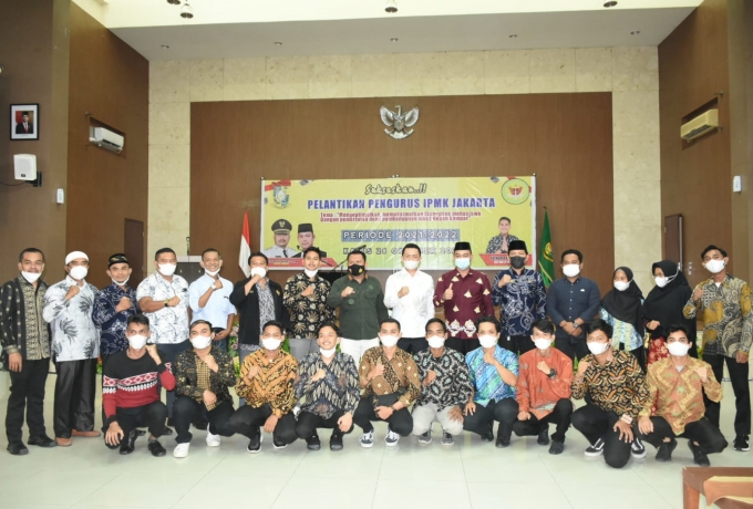 Bangun Masa Depan Kampar Lebih Maju, Bupati Kampar Lantik Pengurus IPMK Jakarta Periode 2021 - 2022