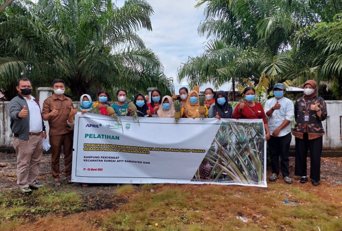RAPP Fasilitasi Petani Olah Nanas Grade C Jadi Produk Premium
