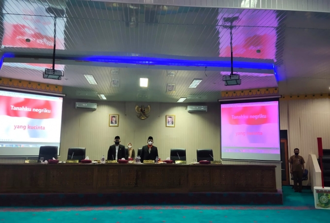 DPRD Kampar Gelar Rapat Paripurna Pengumuman Pemberhentian Bupati Kampar