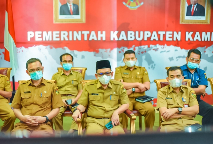 Pemkab Kampar Terus Lakukan Upaya Tingkatkan Penilaian SAKIP dan RB Dari Kemenpan RB