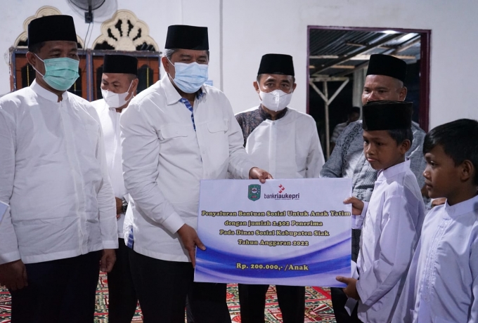 Safari Ramadan di Koto Gasip, Bupati Alfedri Ingatkan Jama'ah Pentingnya Pendidikan Agama