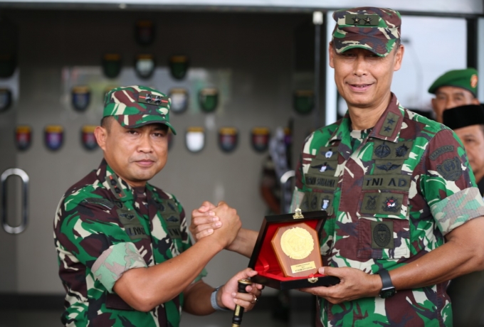 Aster Kasad Sangat Terkesan Saat Kunjungi Kodim 0313/Kpr, Ini Pesannya Bagi Prajurit Kodim