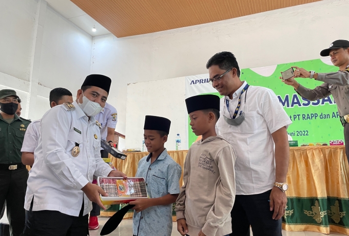 Kerjasama dengan Pemkab Pelalawan, PT RAPP-APR Gelar Sunatan Massal Gratis