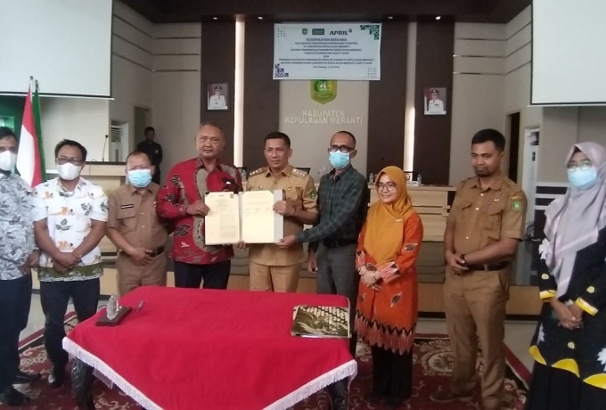 MoU Pemkab Kepulauan Meranti dan PT RAPP, Sepakati Tingkatkan Pendidikan dan Turunkan Kasus Stunting
