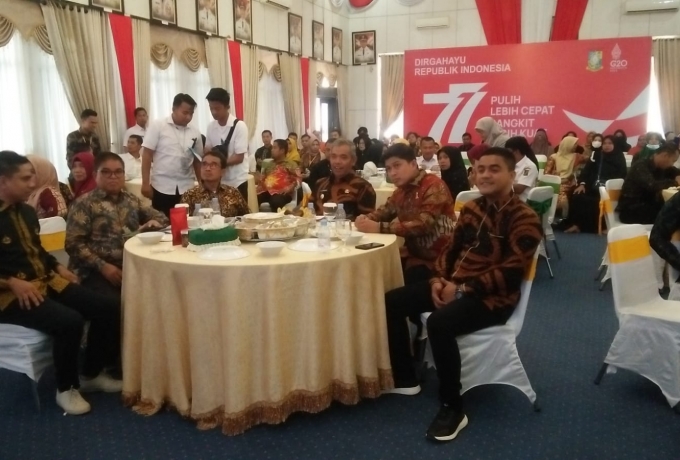 Pj Bupati Kampar Hadiri Forum Bisnis dan Rakercab BPC HIPMI Kampar