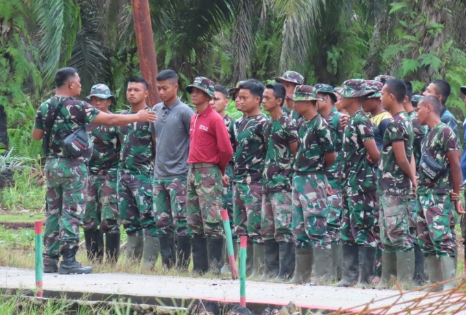 DanSsk TMMD ke 115 : Tetap semangat, pantang menyerah dan selalu gembira