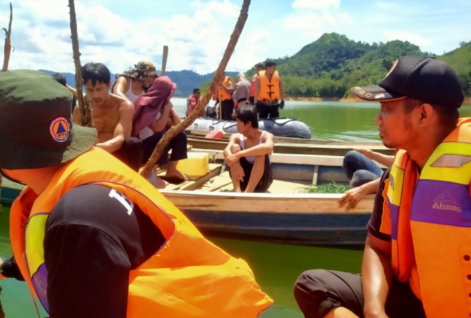 Dua Hari Tenggelam di Danau PLTA Koto Panjang, Saperius Masi Belum di Temukan