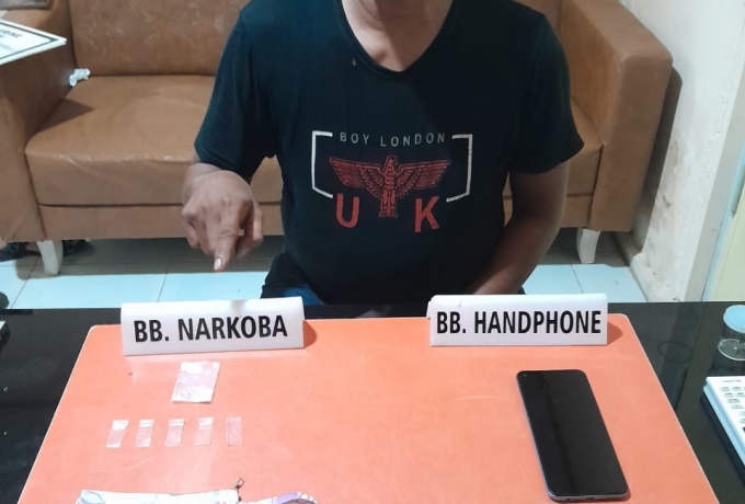Meresahkan, Warga Langgini Bangkinang Diringkus Dalam Kasus Narkoba