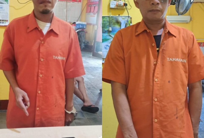 Dalam Semalam, Polsek Kampar Berhasil Amankan Dua Pelaku Judi Online