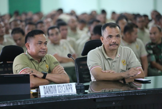 Dandim 0313/Kpr Ikuti Launching 