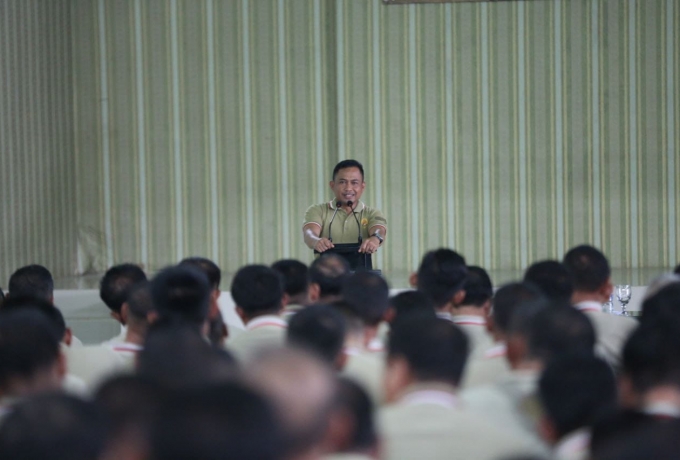 Dandim 0313/ Kpr Berikan Arahan Kepada Seluruh Anggotanya