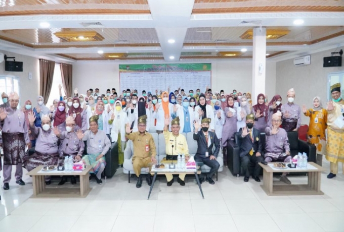 Pj Bupati Kampar Buka Survei Akreditasi RSUD Bangkinang Oleh Lembaga Akreditasi Rumah Sakit Indonesi