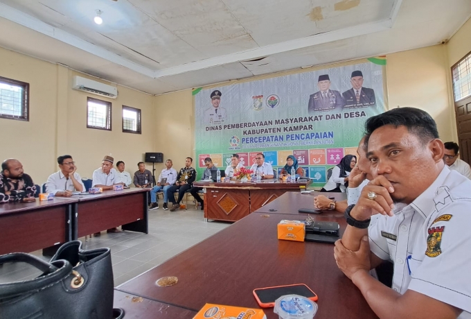 Pemkab Kampar Gesa Perkembangan Penanganan Anak Putus dan Tidak Sekolah