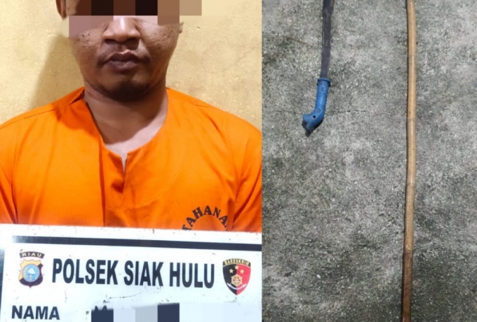 Sadis!!! Tidak di Beri Uang, Anak Gorok Leher Ayah di Desa Tanah Merah