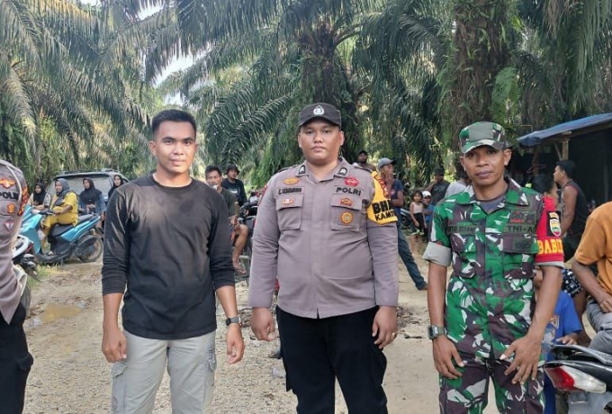 TNI Polri Pantau Sengketa Lahan di Kabupaten Rokan Hulu